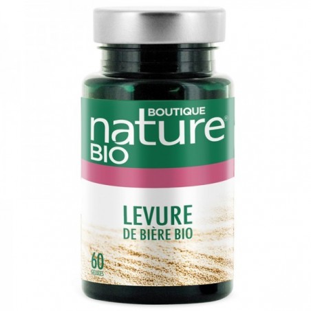 Levure de Bière Bio (60 gélules) - Boutique Nature