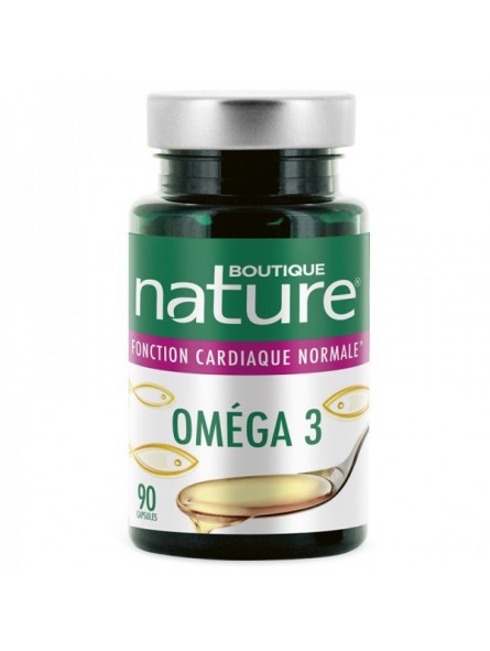 Oméga 3 (90 capsules) - Boutique Nature