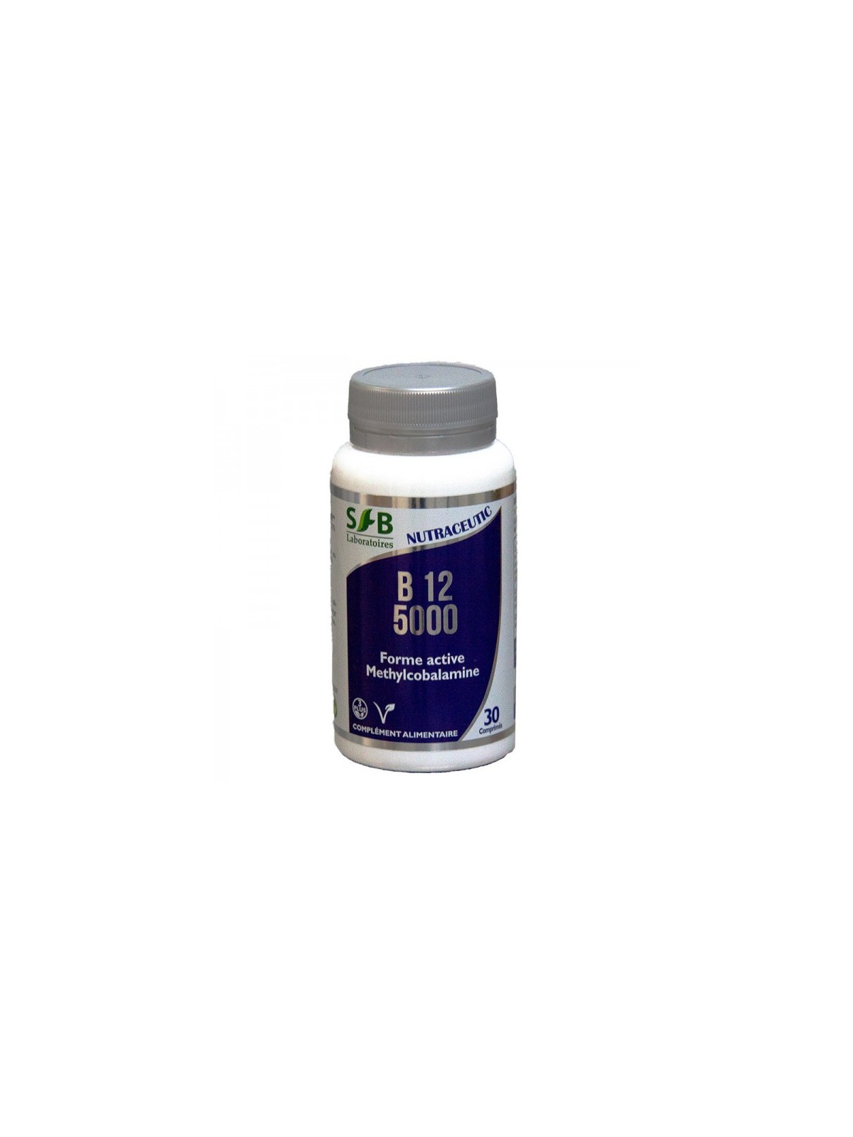Vitamines B12 5000 µg (30 comprimé) - SFB Laboratoires