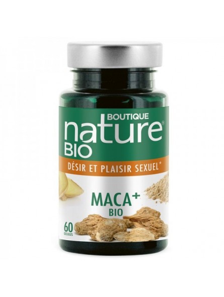 Maca + Bio (60 gélules) - Boutique Nature