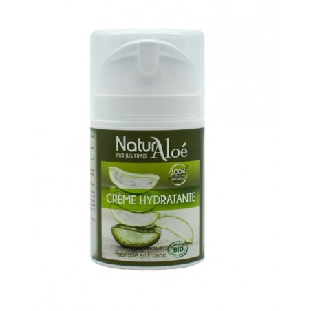 Créme Hydratante Aloé Vera Bio (50 ml) - Natur Aloé