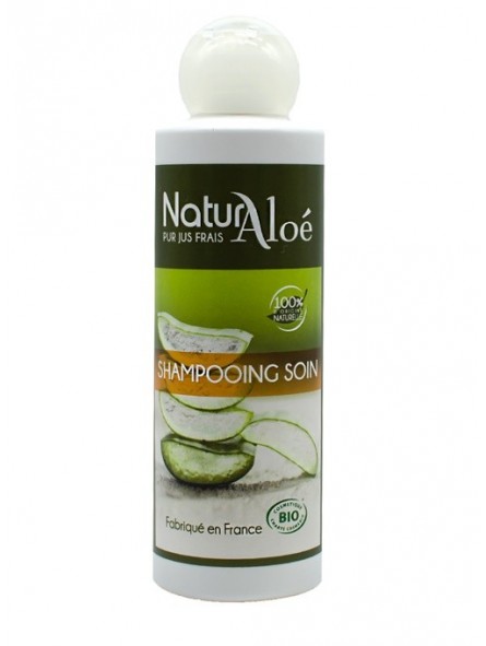Shampoing Soin Aloé Vera Bio (200 ml) - Natur Aloé