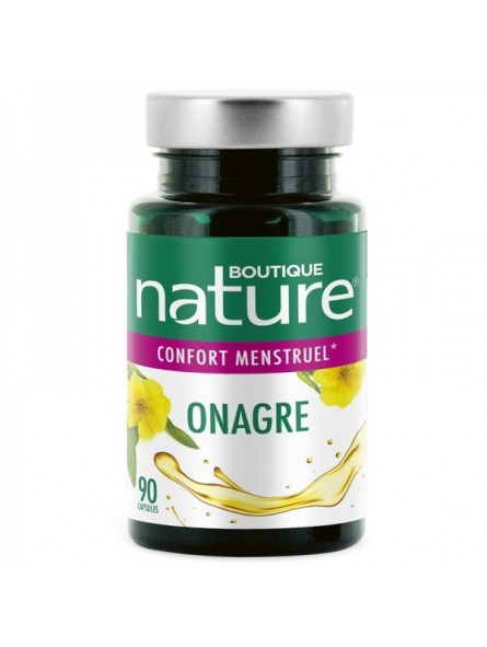 Huile d'Onagre (90 capsules) - Boutique Nature
