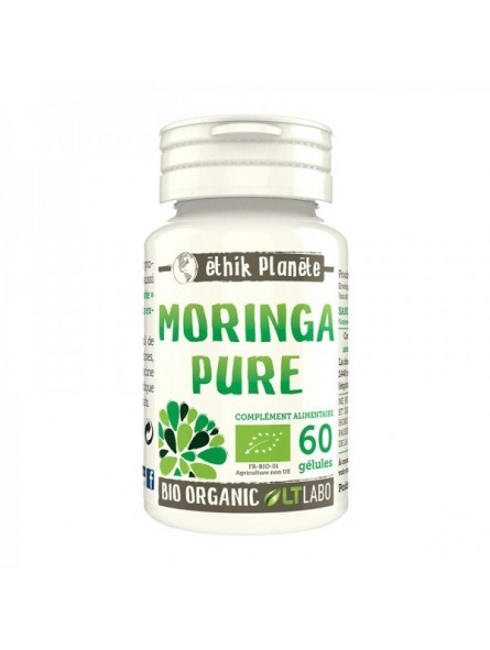 Moringa Pure Bio 60 gélules - LT Labo