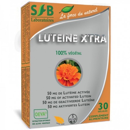 Lutéine Xtra 50 mg  (30 gélules) - SFB Laboratoires