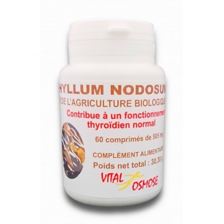 Algue ascophyllum nodosum Bio (60 gélules) - Vital Osmose