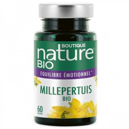 Millepertuis Bio (60 gélules) - Boutique Nature